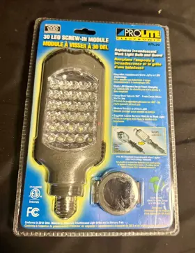 Rtl30 Pro 040082012362 Prolite Model 30 Led Screw-in Module Work Light