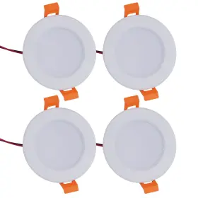 Qc-pl03-dc12v Q Qingchen Rv Boat Dc 12v Recessed Ceiling Light 3w 6500k Daywhite
