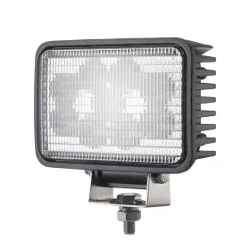 1327-f Qhlightlux Led Tractor Truck Work Lights 4x6 Inch Wide Flood Beam Auxiliary Headlight
