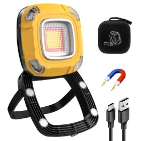Qiasttvrs 762949220009 36-hour Rechargeable Magnetic Work Light 2000lm Portable With 9 L