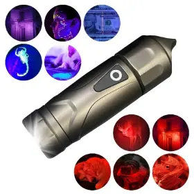 Quamkar 760210470344 Led Flashlights High Lumens - Mini For Camping Hiking Walking