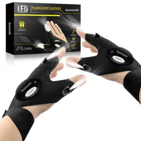 B0ggbn6knx Quntionst Led Flashlight Gloves Fathers Day Mens Gift For Dad Him Husband