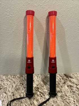 Ke-slb41-y Railhead Gear 2x Baton Red Led 2 C Batteries 39f104