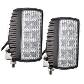 257-f Raycharm 2 4x6 Inch Rectangular Off-road Led Work Light For 4 X6 Flood Beam 40w