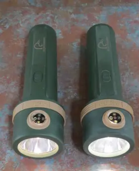 Rayovac 012800488629 Two Ducks Unlimited Flashlight 4aa Compass-lantern Water Resistant Rare