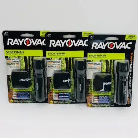Spbt3aaa-b Rayovac 3pk Blood Tracking Flashlight Night Vision Whte Led Sportsman