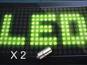 Replacement / Non-oem 014271027017 2 Ryobi 18v Cordless Flashlight Led 5 Watt Bulbs - Usa Seller
