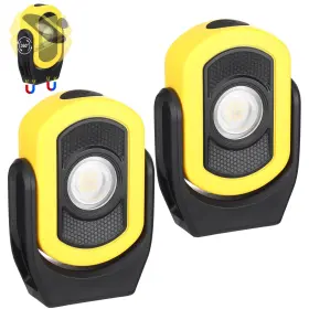 Tou-retisee-3976 Retisee 2 Pack 780 Lumens Magnetic Work Light Usb Rechargeable Led Flashlight Portabl
