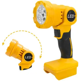 Rexlelxb L10w500lmdw Cordless Led Work Light For Dewalt 20v Max Lithium-ion Battery 10w 259-500lm