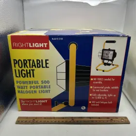 Rt-53150 Right Light Rightlight Portable Halogen Work Model - 500 Watt Nos