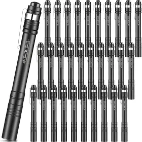 Xuu-rossesay-2123 Rossesay 30 Pack Christmas Mini Pen Flashlights Bulk Gifts Led Lights Aluminum Poc