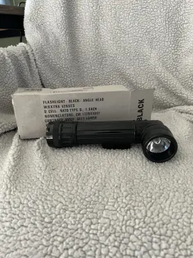 Rothco 613902053403 G.i. Type D-cell Flashlights - Od Black Camo Flash Lights