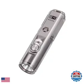 B07ddhq2jy Rovyvon A4 Pro Titanium Keychain Flashlight 650 Lumens Usb C Rechargeable