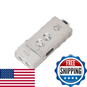 B0c8tg56qy Rovyvon E3 Plus Rechargeable Edc Flashlight 700 Lumen Dual Power Supply - Usb