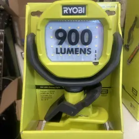 1009389800 Ryobi 18v One Cordless Led Clamp Light Pcl663b Tool Only New Free Shipping