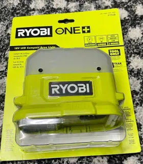 Ryobi 313040983968 One 18v Cordless Compact Area Light Tool Only
