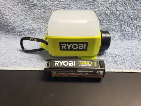 Ryobi 445032441491 Usb - Cordless Compact Area Light Kit With 2.0 Ah Lithium Ion Battery