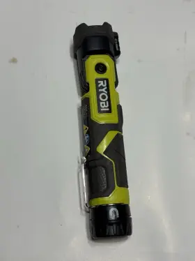 Fvl54 Ryobi Fl54 4v Usb Lithium Pivoting Laser Flashlight With Battery Tested Working