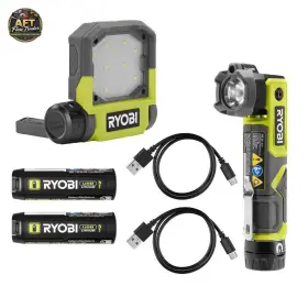 Fvl54k-fvl52k Ryobi Usb Lithium Inspection Light Kit - 500 Lumens
