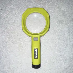 Fvl55-4v Ryobi Usb Lithiumportable Led Worklight Magnifying Glass Fvl55 With Battery Fvl55-4v Ryobi Usb Lithiumportable Led Worklight Magnifying Glass Fvl55 With Battery