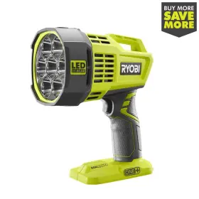 P717 Ryobi 18-volt Cordless Dual Power Led Spotlight With 12-volt Automotive