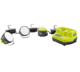 P785 Ryobi One 18v Hybrid Led Cable Light - Hard To Find Works Perfectly