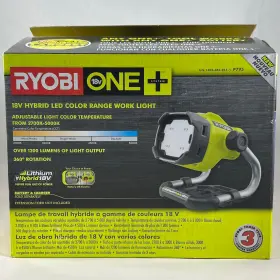 P795 Ryobi 18-volt One Hybrid Led Color Range Work Light Tool Only