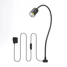 6006-g-k S Shun Can Da Led Magnetic Work Light 400mm Flexible Gooseneck Lamp 500 Lumen