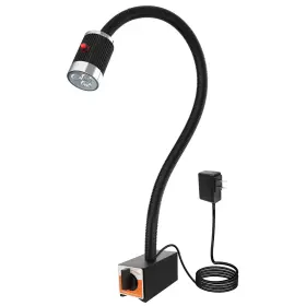 23inflexible S Shun Can Da 6006a-12t 12t Magnetic Work Light Led Machine Gooseneck Lamp With