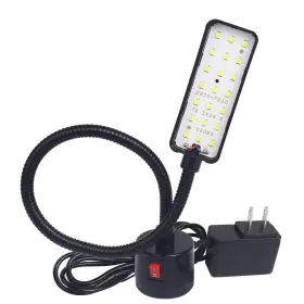 S Shun Can Da 710946779976 Led Magnetic Work Light 21 Leds 300mm Flexiblegooseneck Lamp 500 Lumens 120 Volt