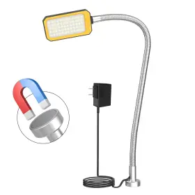 S Shun Can Da 765053494229 Magnetic Work Light Led Machine Withflexible Gooseneck And Ba