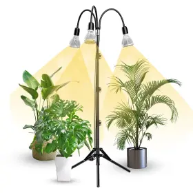 01-03-001-023203 Sansi 90w Grow Light With Adjustable Tripod Stand Full Spectrum 700w Equiv.