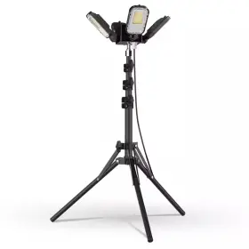 Sansi 445055227256 120-volt 15 000-lumens Led Plug In 180 Adjustable 4 Head Tripod Work Light 3 B