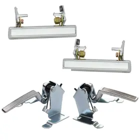 Sab2-6422604 Sawyer Auto Replacement Inside Interior Outside Exterior Chrome Metal Door Ha