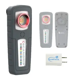 Scangrip 769923343686 Minimatch Rechargeable Work Light With 2 Color Lamp Bundle A Usb Wall Plug