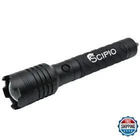 B099x8mh5y Scipio Tactical Rechargeable Led Flashlight - 4000 Lumens Glass Breaker And