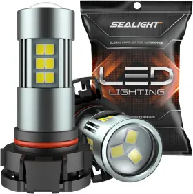 Afgf15202-su Sealight 5202 Led Fog Lights Bulbs 6000k Xenon White 27 Smd Chips Drl 5