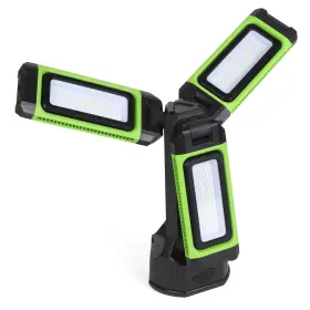 S34371 Seamagic Multi-directional Led 7000 Lumen Folding Work Light With Usb Power In/out Su