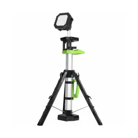 S34375 Seamagic Cordless 10000lm Heavy-duty Led Work Light On Stand 4 Modes Super Bright 90