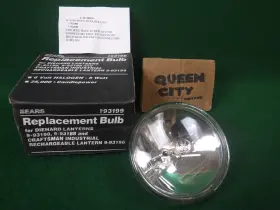 9-93199 Sears Nos Vintage Craftsman Diehard Work Light/lantern Replacement Bulb 6v 8w