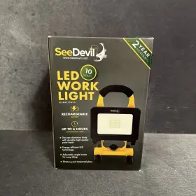 Sd.rwl10w.g1 Seedevil Rechargeable Led Work Light 10w 1000lm Or 50w 5000lm