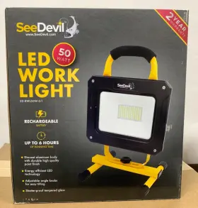Sd-rwl50w-g1 Seedevil Rechargeable 5 000 Lumen Led Work Light 50 Watt