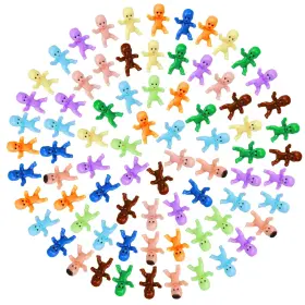 Mpb-5 Selizo Mini Tiny Plastic Baby Figurines Small King Cake Babies Bulk For Ice C