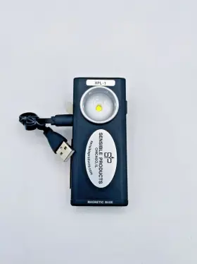 Rpl-1 Sensible Products Pocket Flashlight Black Rechargeable 500 Lumen Dimmable