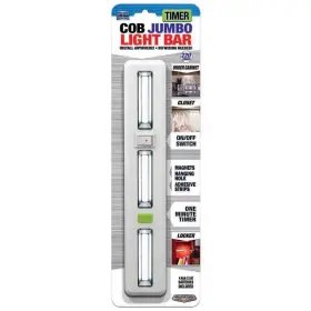 768261 Shawshank Ledz 220 Lm Cob Led Hanging Hook Light Bar With Timer