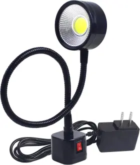 Shuncanda 313097560525 Led Magnetic Work Light 300mm Flexible Gooseneck Lamp 500 Lumens 120 Volt For Se