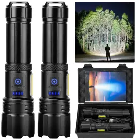 B0bwdlpps7 Sigoobal 99 000 Lm Rechargeable Led Flashlight Super Bright Waterproof Handheld