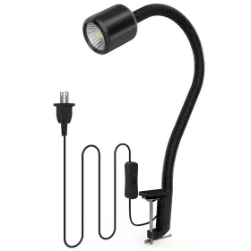 C004 Sisymos Led Clamp Work Light 1200lumens 19 Inch Flexible Gooseneck Lamp With Metal C
