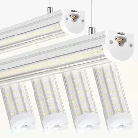 Sky-t12-5000k-4ft-6 Skymoatled T12 4ft Led Shop Lights Garage 65w 5000k 10400lm Daylight Color Hang Inch