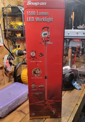 871474 Snap-on Work Light Tower 1500 Lumens Led Indoor Outdoor